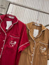 Women Casual Satin Nigh Suits